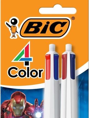 BIC MARVEL Multicolor Pens NEW